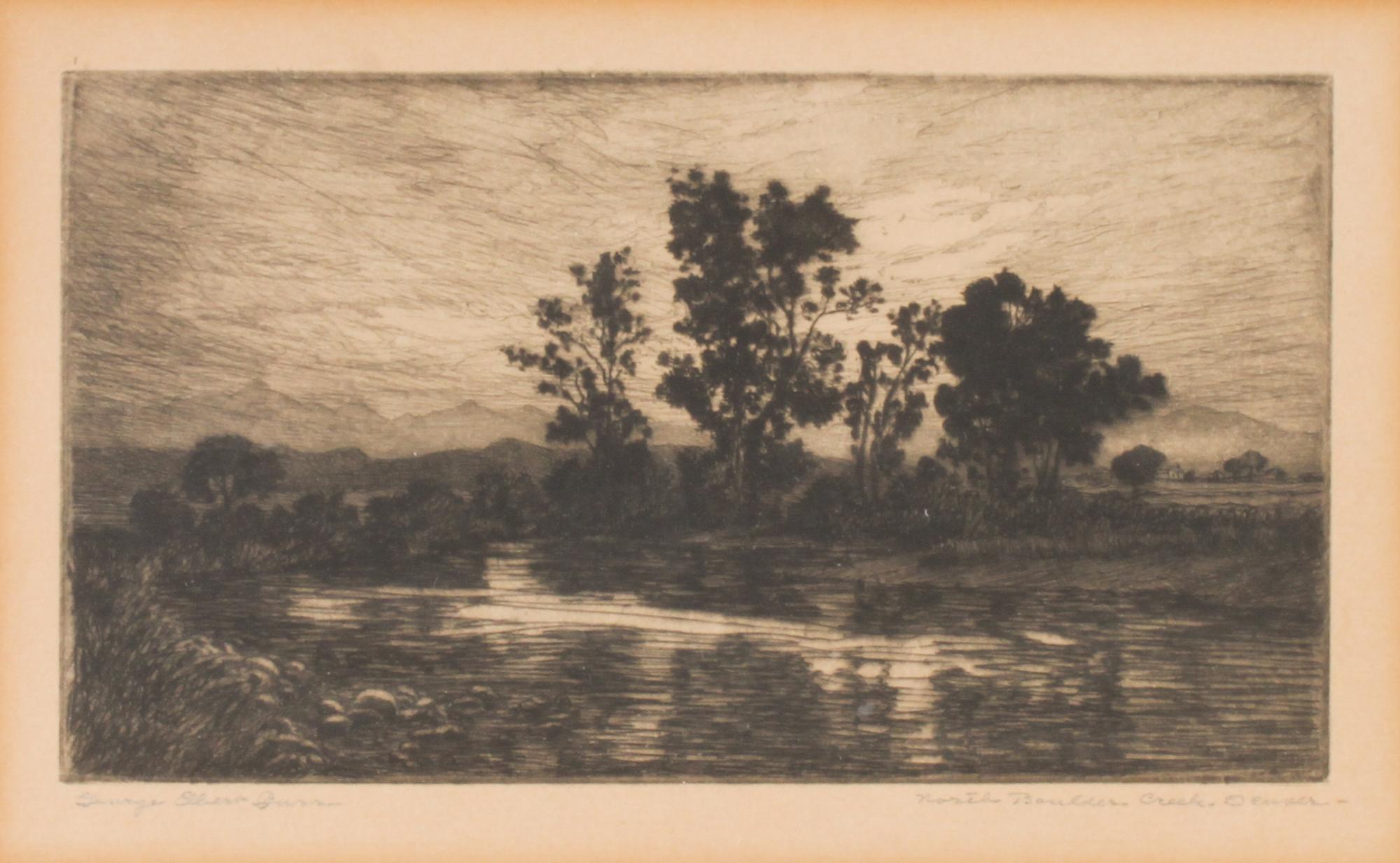 George Elbert Burr First: 3 3/4 x 6 3/4 inches — (American, 1859-1939)
