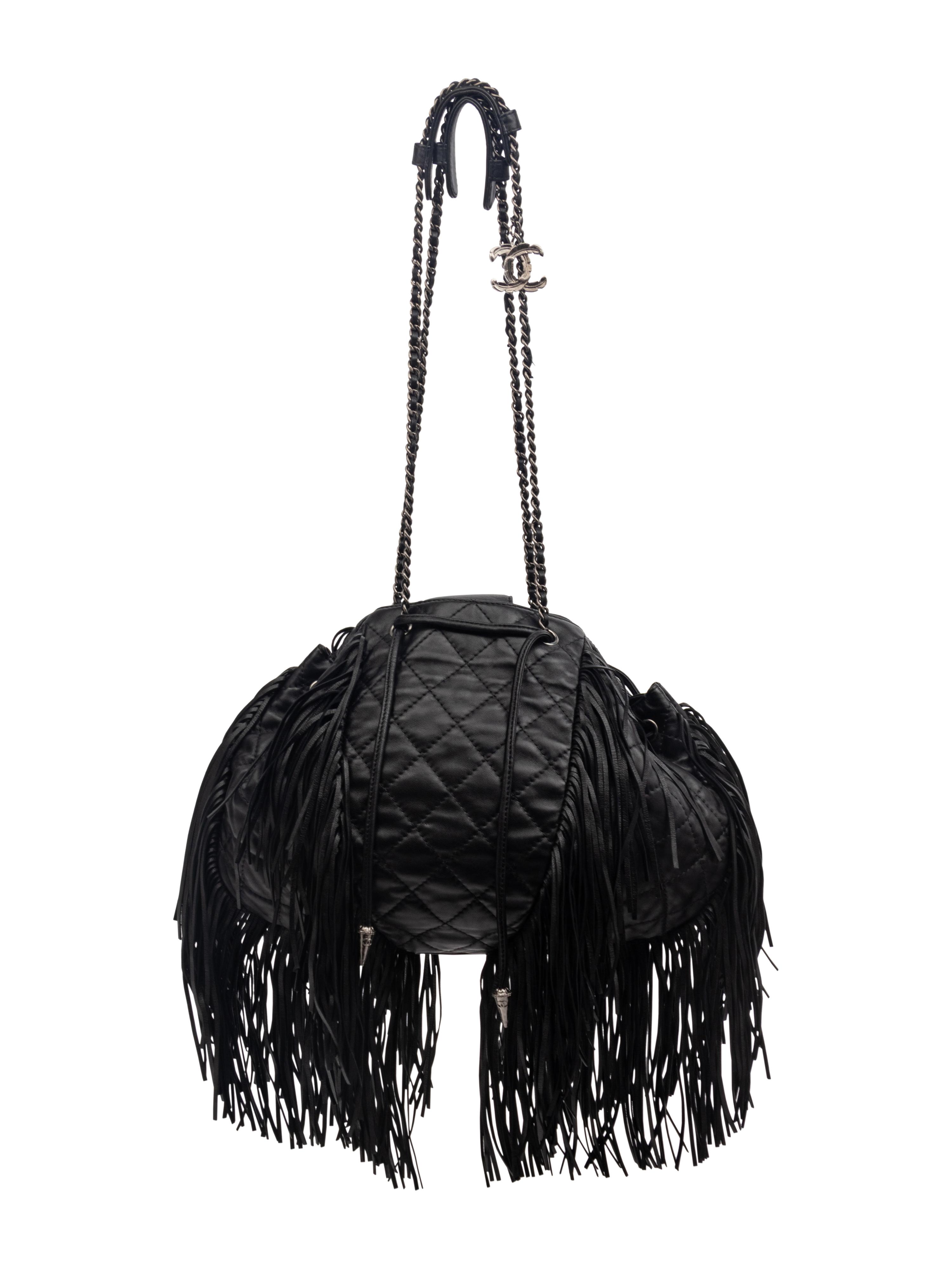 CHANEL SAC CORDON FRINGE BAG