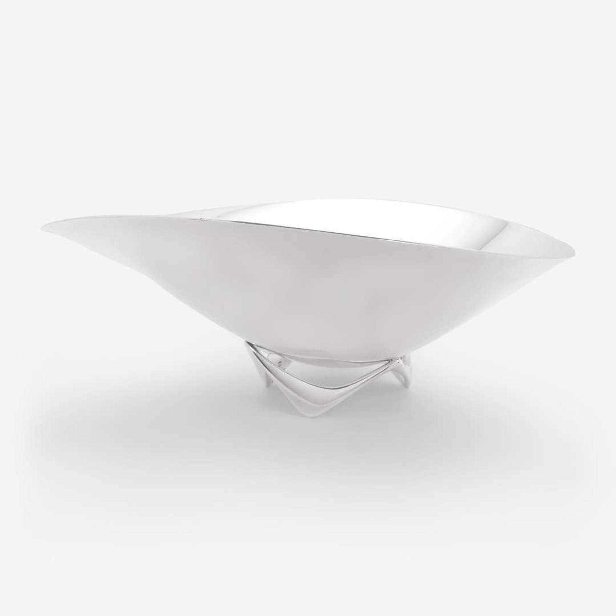 Henning Koppel Centerpiece Bowl No. 980B, Georg Jensen, Denmark, designed 1948