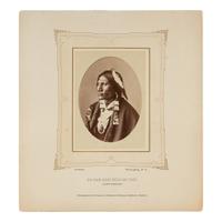 Good Buffalo, Oglala Lakota. Washington, DC, ca 1870