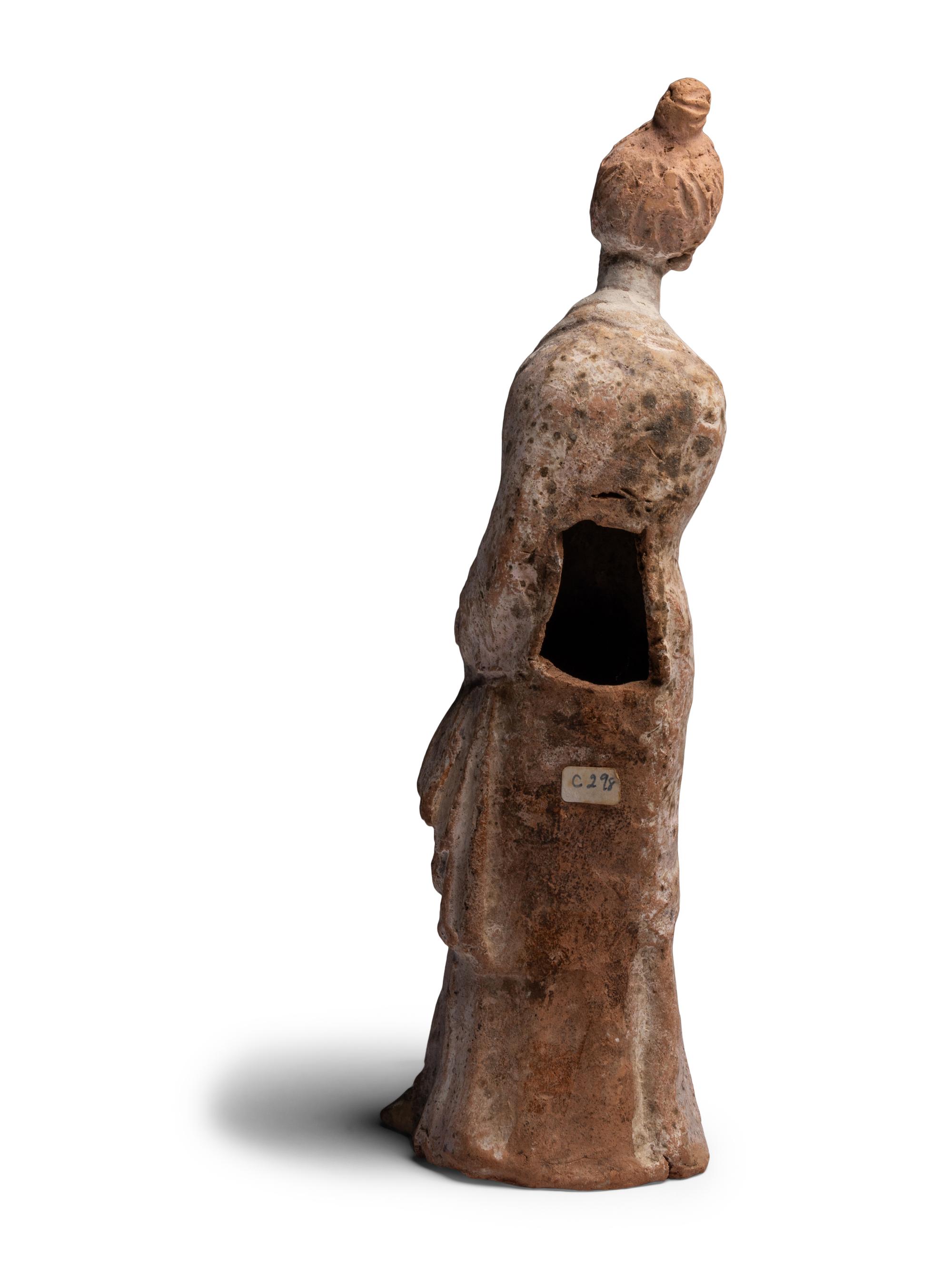 A Hellenistic Polychrome Female Figure
