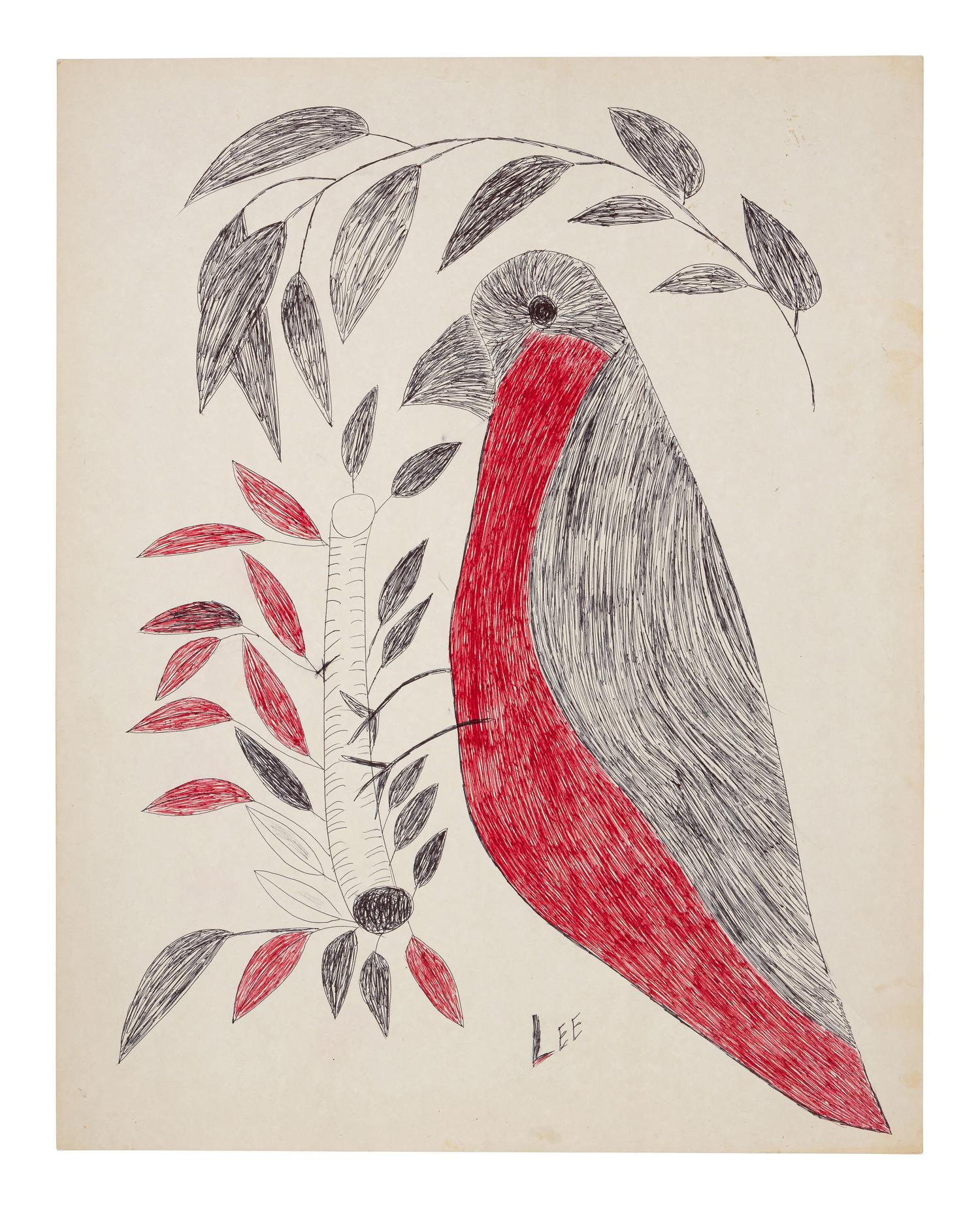 Untitled (Bird and Woman)