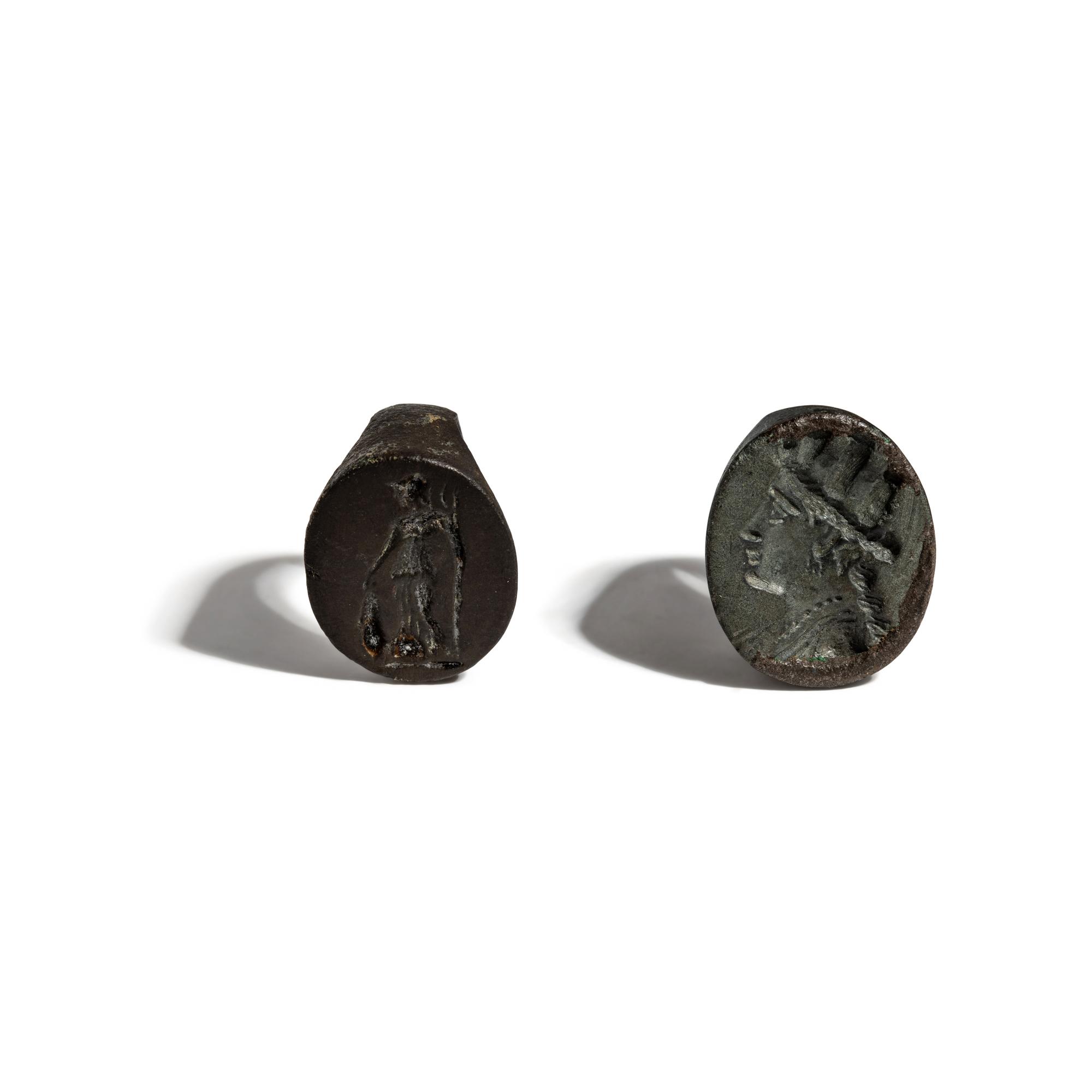 Two Hellenistic Copper-Alloy Finger Rings