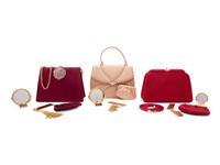 Three Judith Leiber Satin Hand Bags
