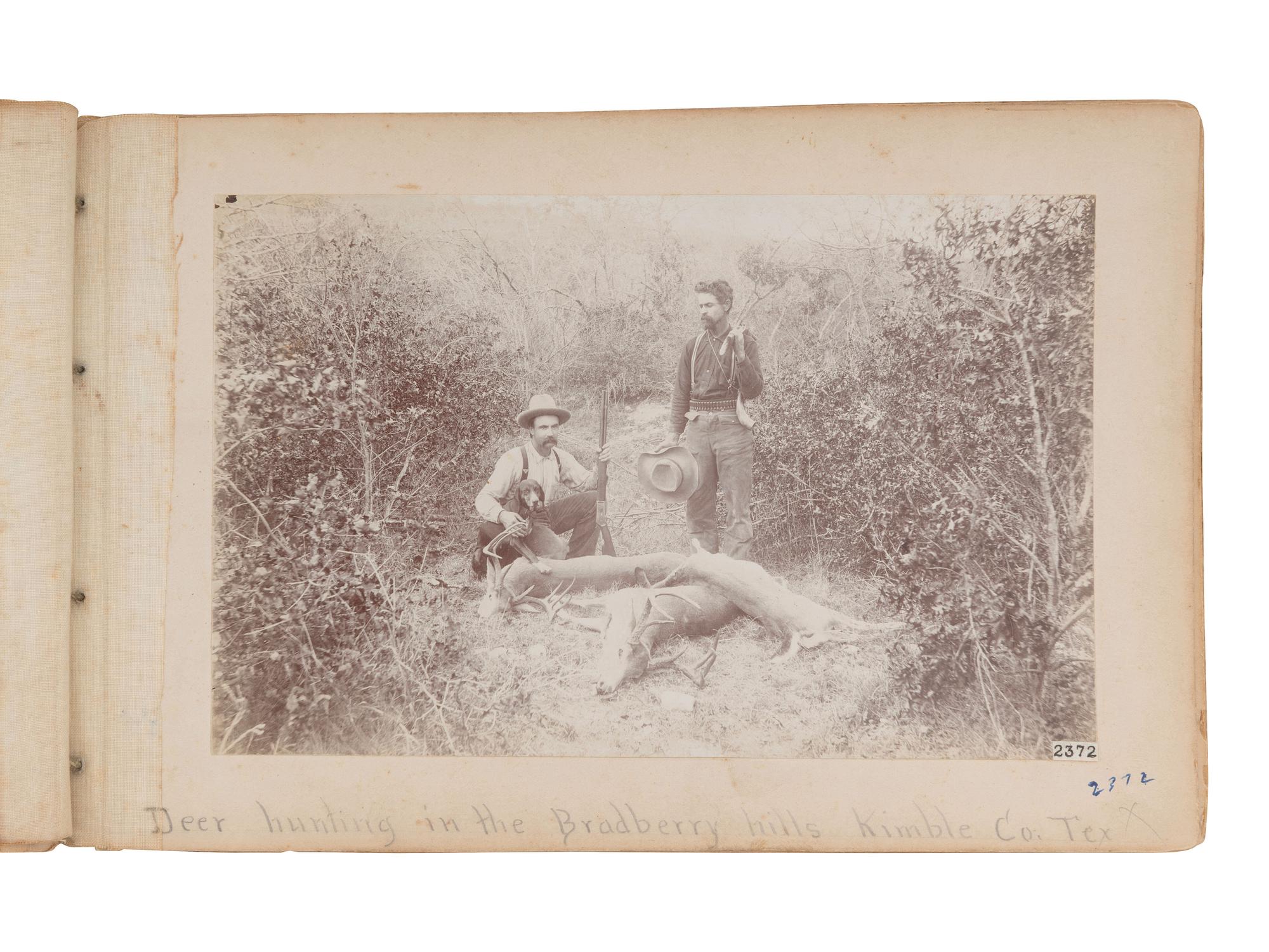 [NATIVE AMERICANS]. Collection of photographs documenting the Nez Perce, Comanche, and Kiowa Indians assembled by Alice Cunningham Fletcher, including images by E. Jane Gay, George W. Bretz, and William Irwin.