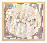 An Hermes 90cm Silk Scarf, 36" x 36".