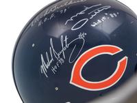 A Chicago Bears Hall of Fame Signed Autograph Full Size Helmet Including Walter Payton (Beckett Authentication Services Letter)