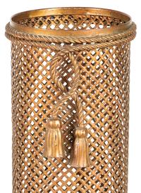 An Italian Gilt Metal Umbrella Stand