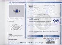 A Platinum, Ceylon Sapphire and Diamond Ring,