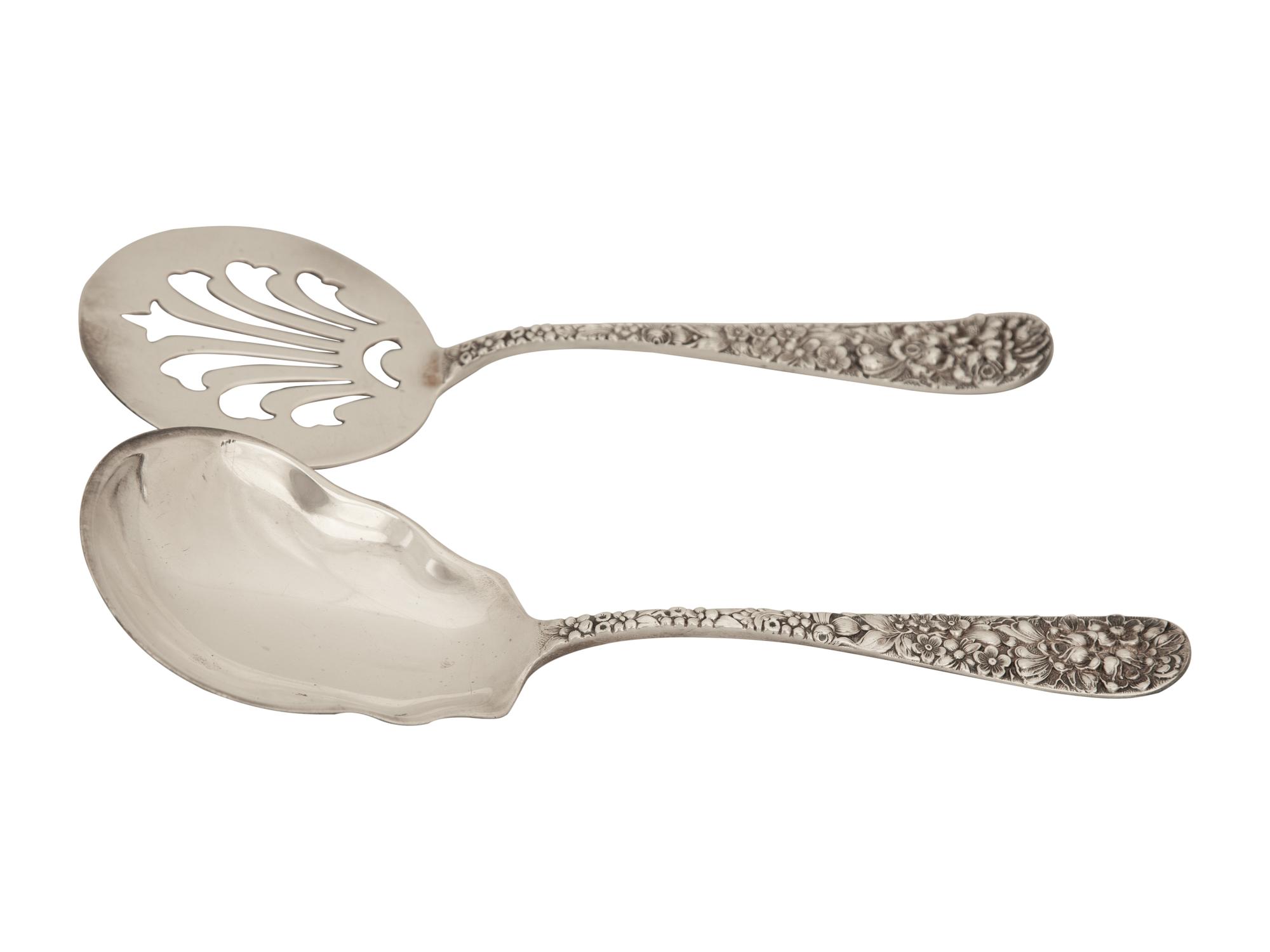 A Group of American Silver Serving Articles