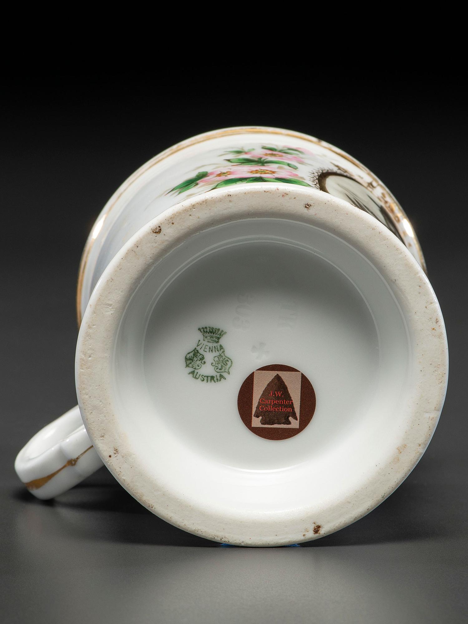 A Politician's Porcelain Occupational Shaving Mug