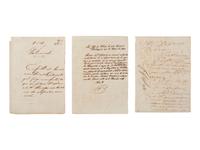 [ENSLAVEMENT & ABOLITION]. A group of 29 assorted Cuban documents, some involving enslaved persons.