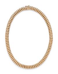 FISHER & CO., YELLOW GOLD NECKLACE