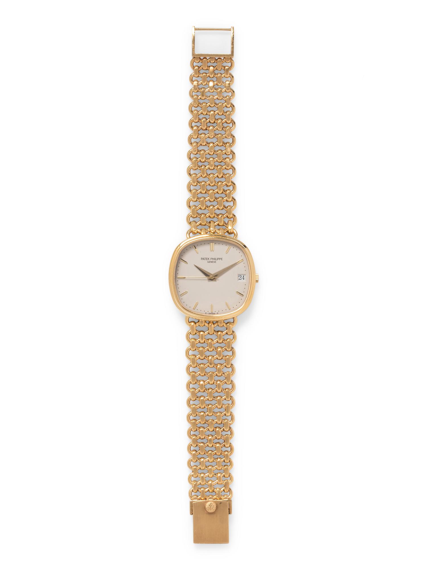PATEK PHILIPPE, 18K YELLOW GOLD REF. 3734/1 'ELLIPSE' WRISTWATCH