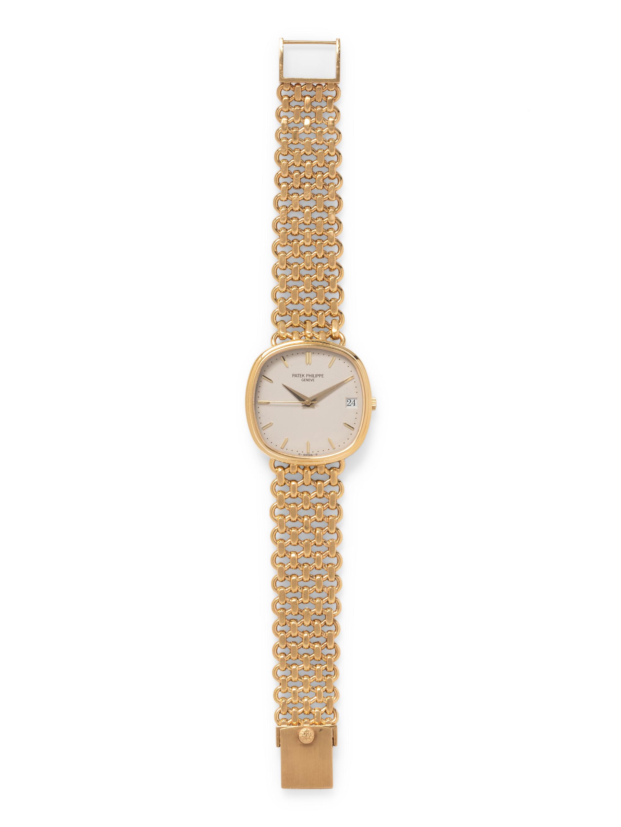 PATEK PHILIPPE, 18K YELLOW GOLD REF. 3734/1 'ELLIPSE' WRISTWATCH