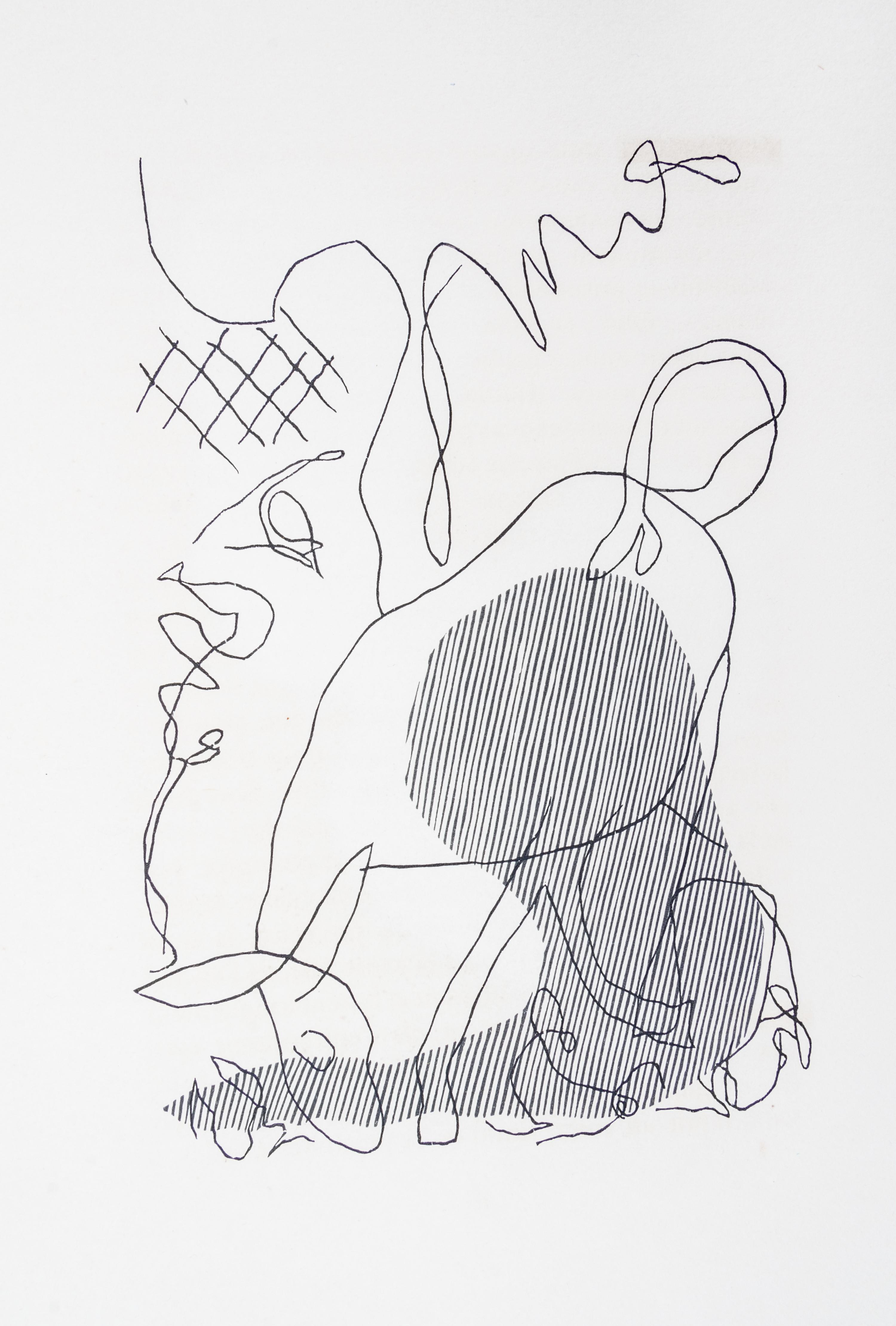 (LAURENS, HENRI) LUCIEN DE SAMOSATE [LUCIAN]. Loukios ou l'ane. Paris, 1947. Limited, signed.