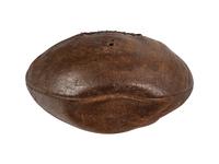 Mike Ditka’s Personal 1988 Pro Football Hall of Fame Commemorative Wilson Football Formerly Displayed at Mike Ditka's Restaurant