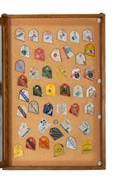 A Collection of Tin Lithograph Advertising Pot Scrapers