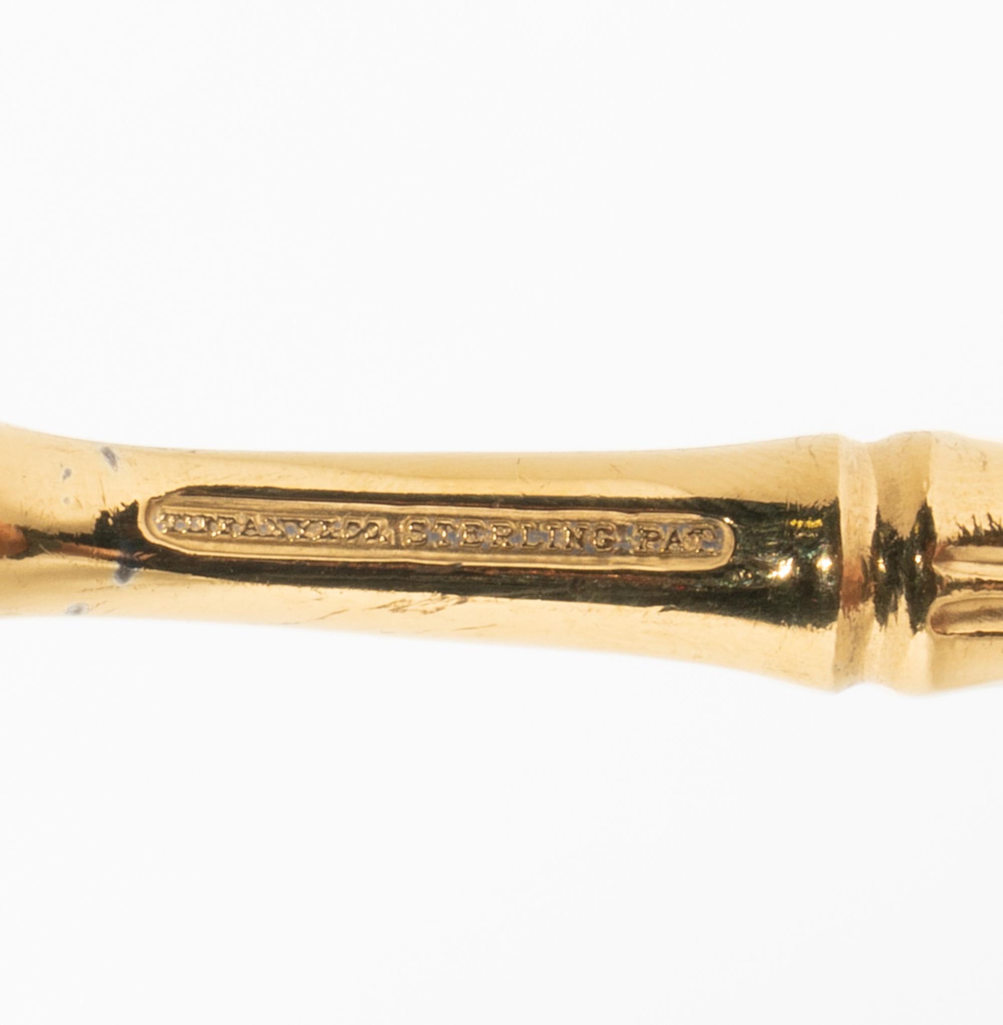 A Tiffany and Co. Silver-Gilt Flatware Service