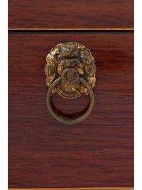 Three Regency Carved Wood Tea Caddies