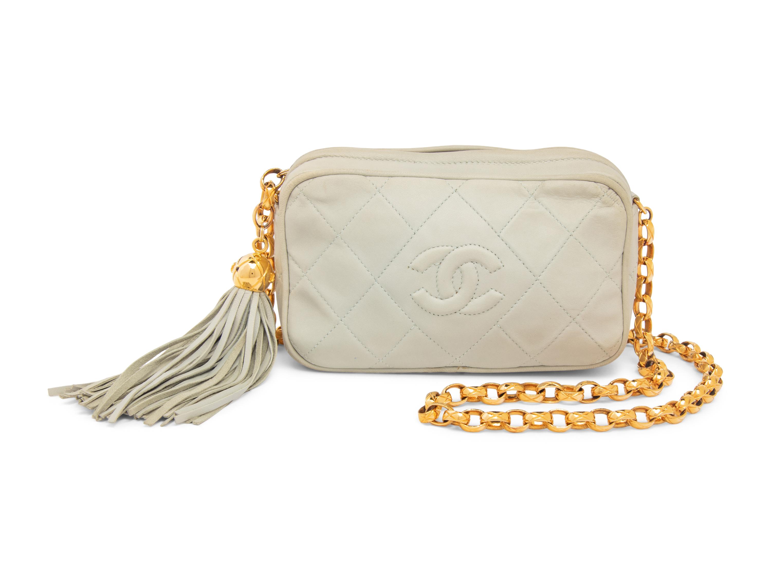 Chanel Small Camera Bag With Tassel