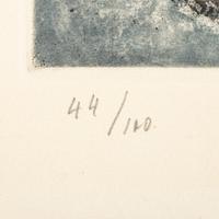A Group of Three Prints by Gérard Ernest Schneider, and Marcel Fiorini, one of which After Roger Bissière, 1955-1960