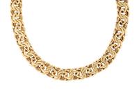YELLOW GOLD NECKLACE