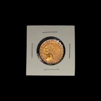 A 1911 Indian Head $10 Gold Coin