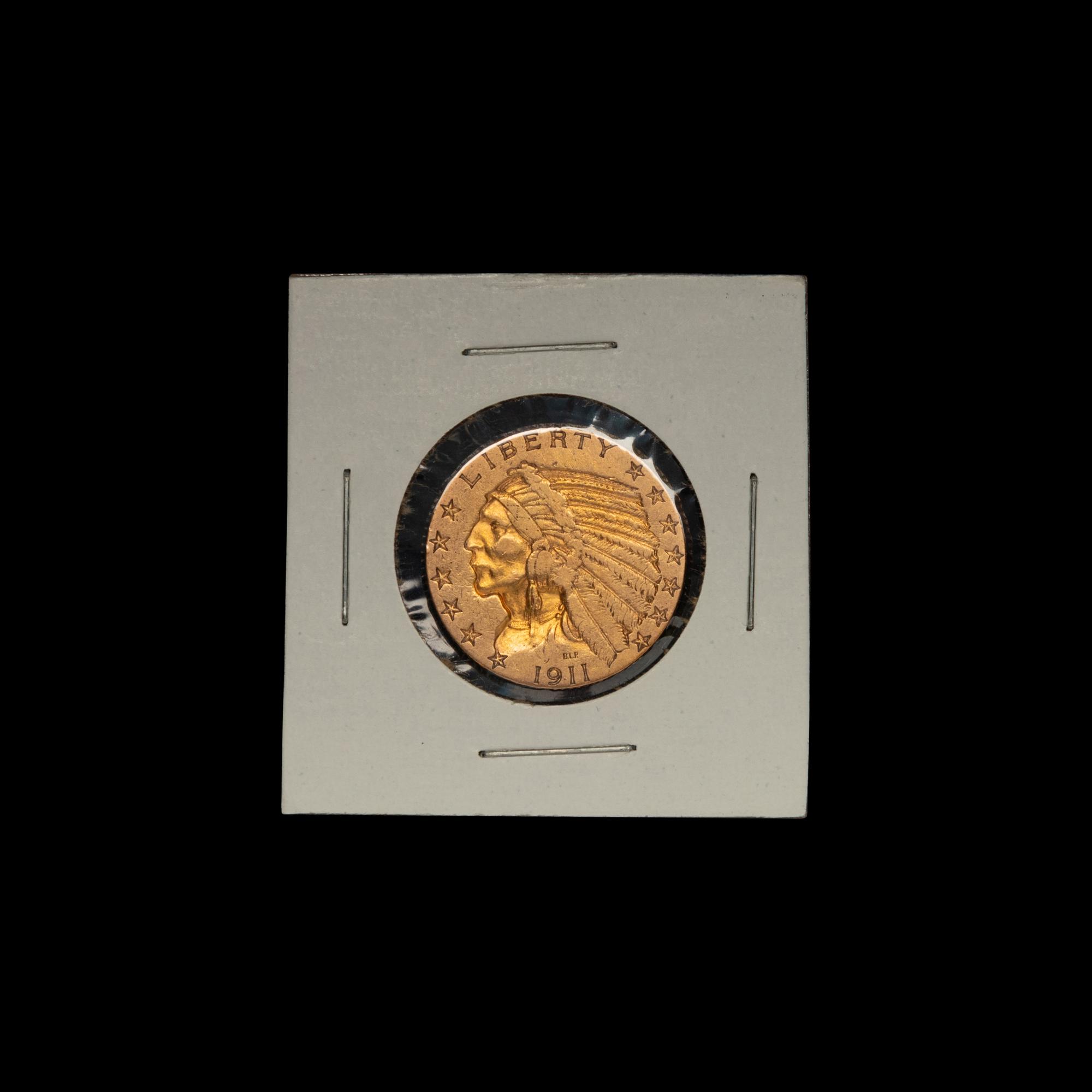 A 1911 Indian Head $10 Gold Coin