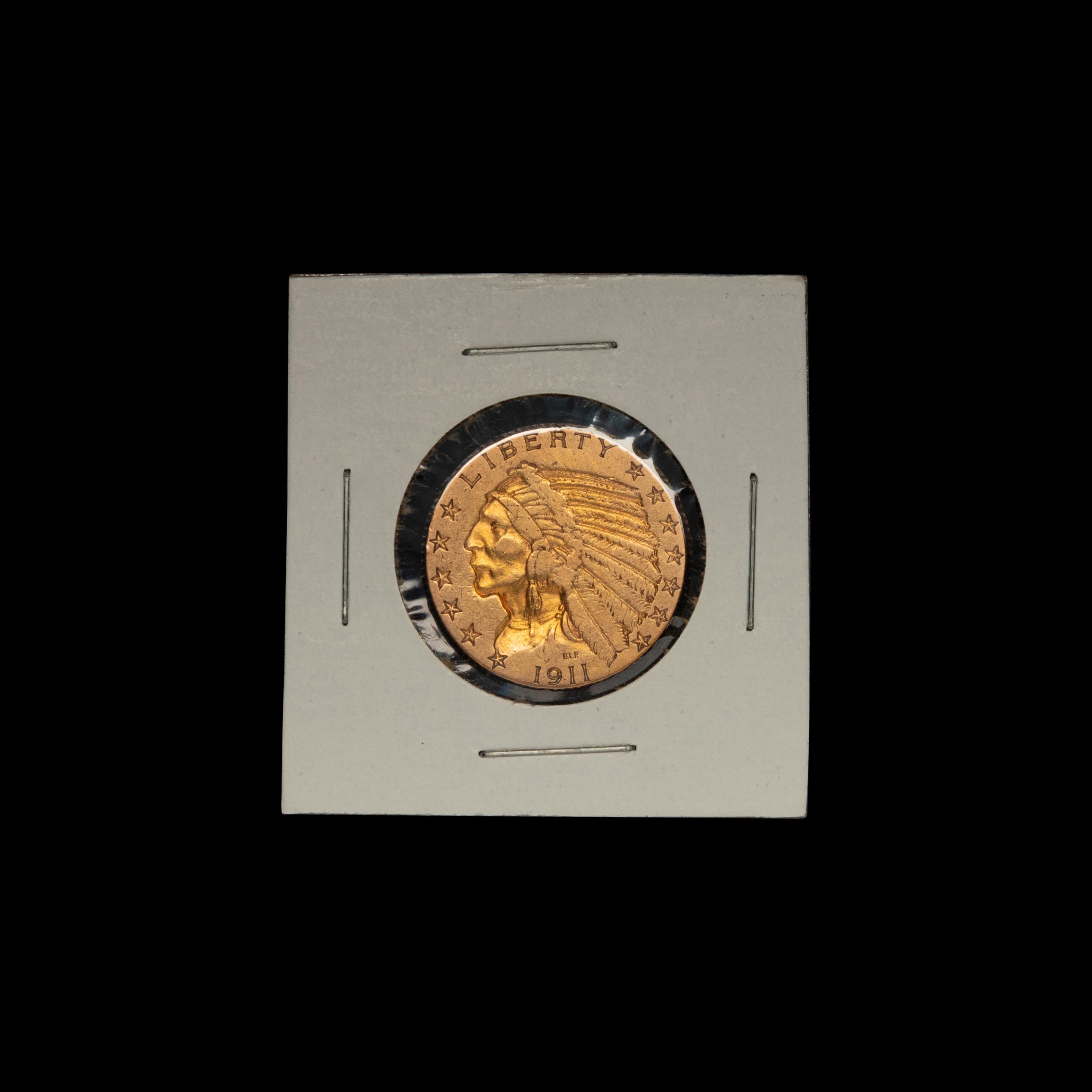 A 1911 Indian Head $10 Gold Coin
