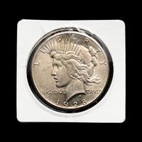 A 1928 Peace $1 Coin