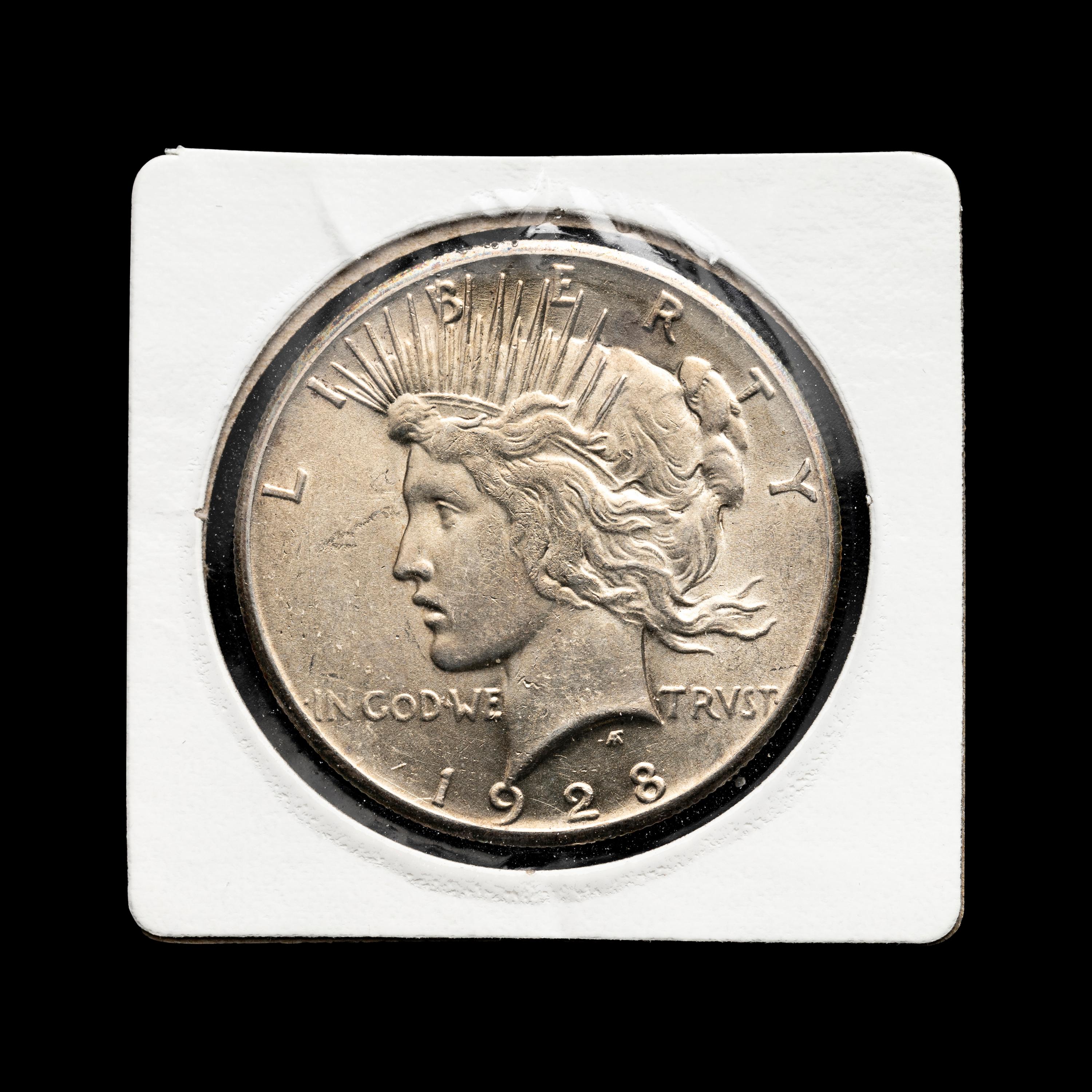 A 1928 Peace $1 Coin