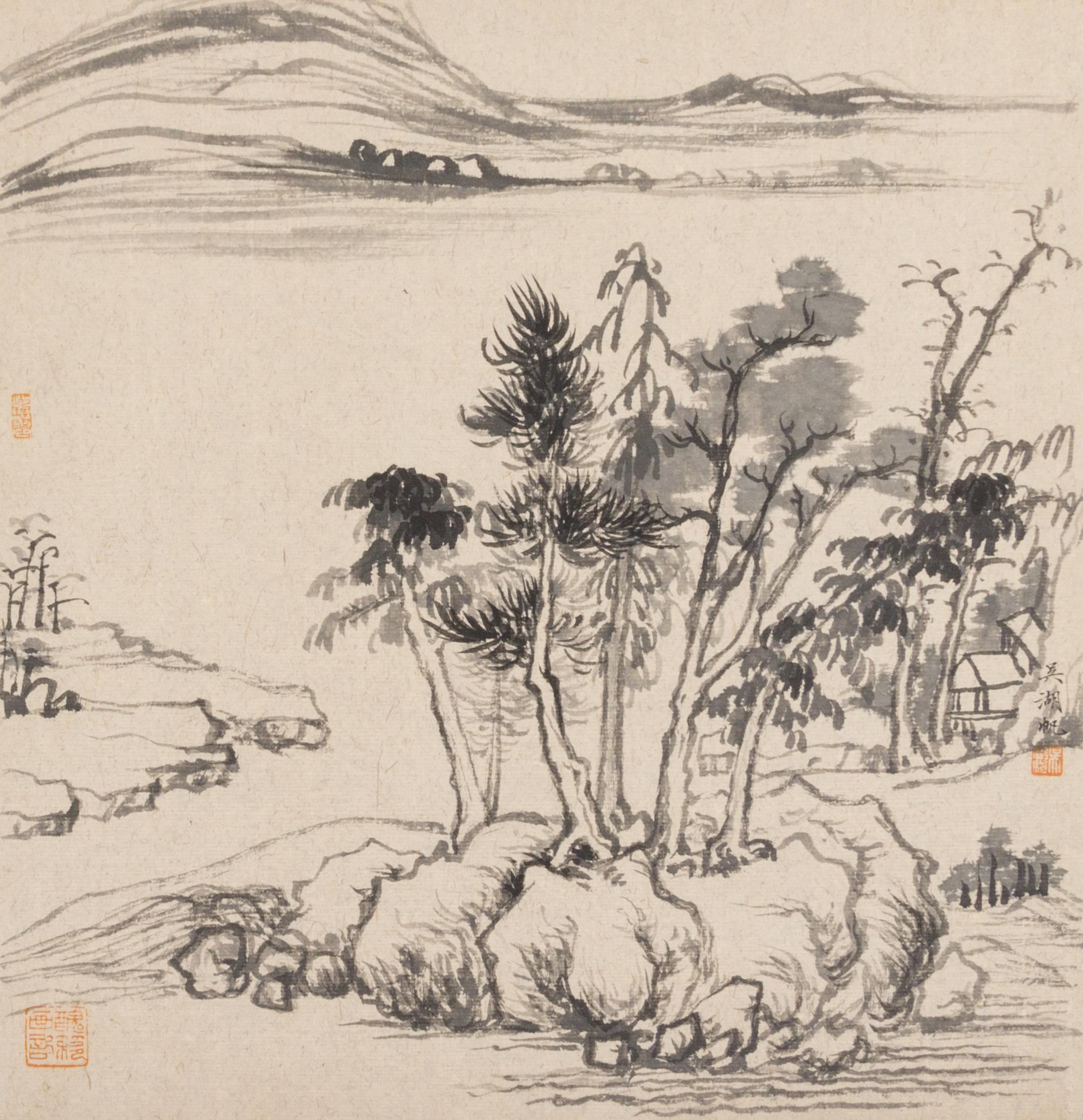 After Wu Hufan, (1894-1968), Landscapes