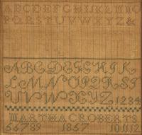 A Group of Three Needlework Samplers, Pennsylvania and New Jersey, 18th and 19th Century