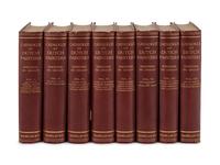 [ART HISTORY]. HOFSTEDE DE GROOT, Cornelis (1863-1930). A Catalogue Raisonné, of the Works of the Most Eminent Dutch Painters of the Seventeenth Century . London: Macmillan and Co., Limited. 1908-1927.