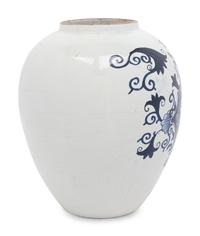 A Delftware Tobacco Jar