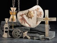 Southern Plains German Silver and Southeastern Mixed Metal Jewelry