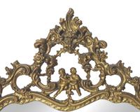 A Louis XVI Style Giltwood Overmantel Mirror
