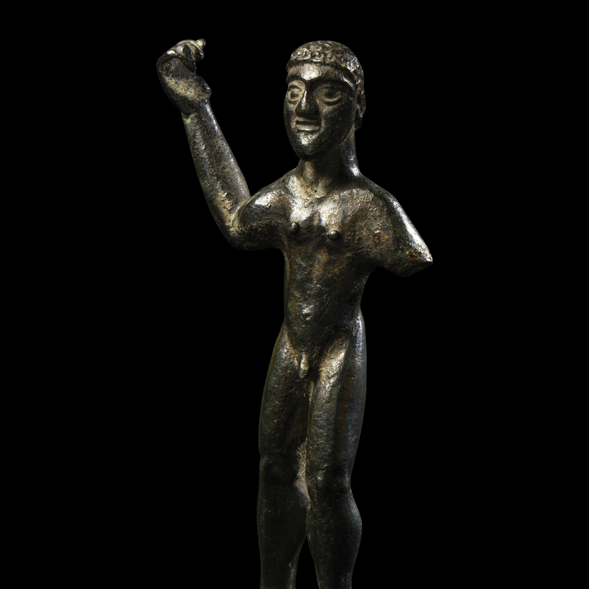 A Romano-Celtic Bronze Figure