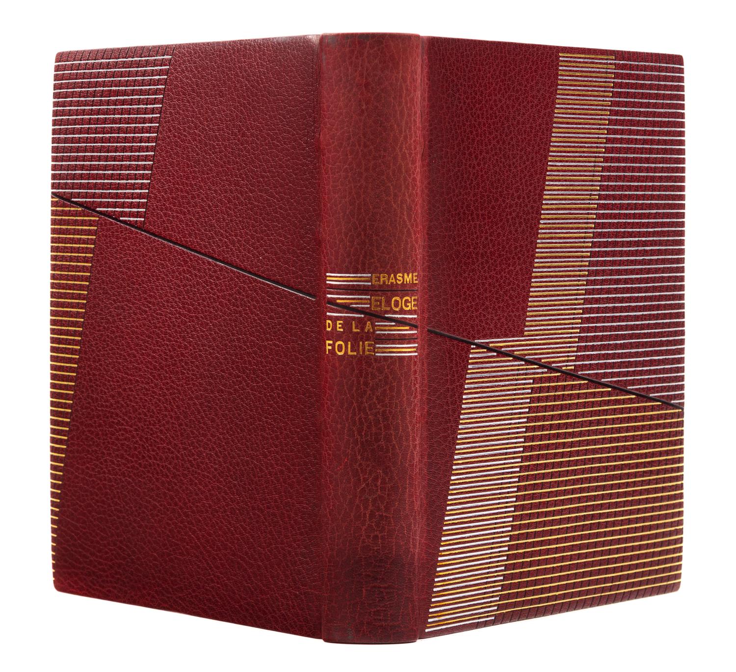 [BINDINGS]. [LÉOTARD, GENEVIÈVE - BINDER]. A group of 2 works in fine Art Deco bindings by Léotard.