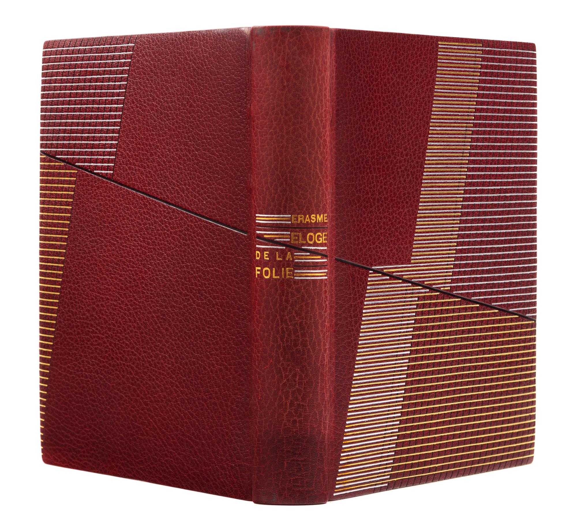 [BINDINGS]. [LÉOTARD, GENEVIÈVE - BINDER]. A group of 2 works in fine Art Deco bindings by Léotard.