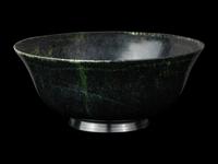 A Chinese Spinach Jade Bowl