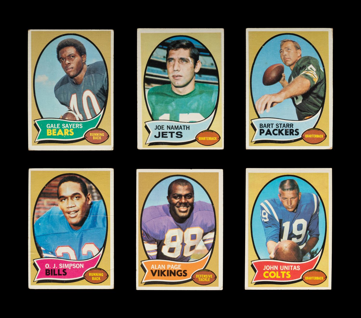 A Complete Set of 1970 Topps Football Cards (263/263)