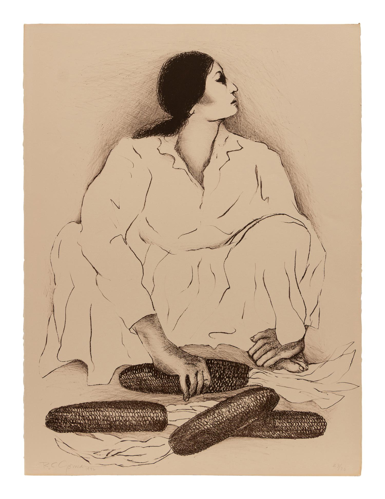 Complete Portfolio of Five Prints , Homage to Navajo Women , edition 23/70
