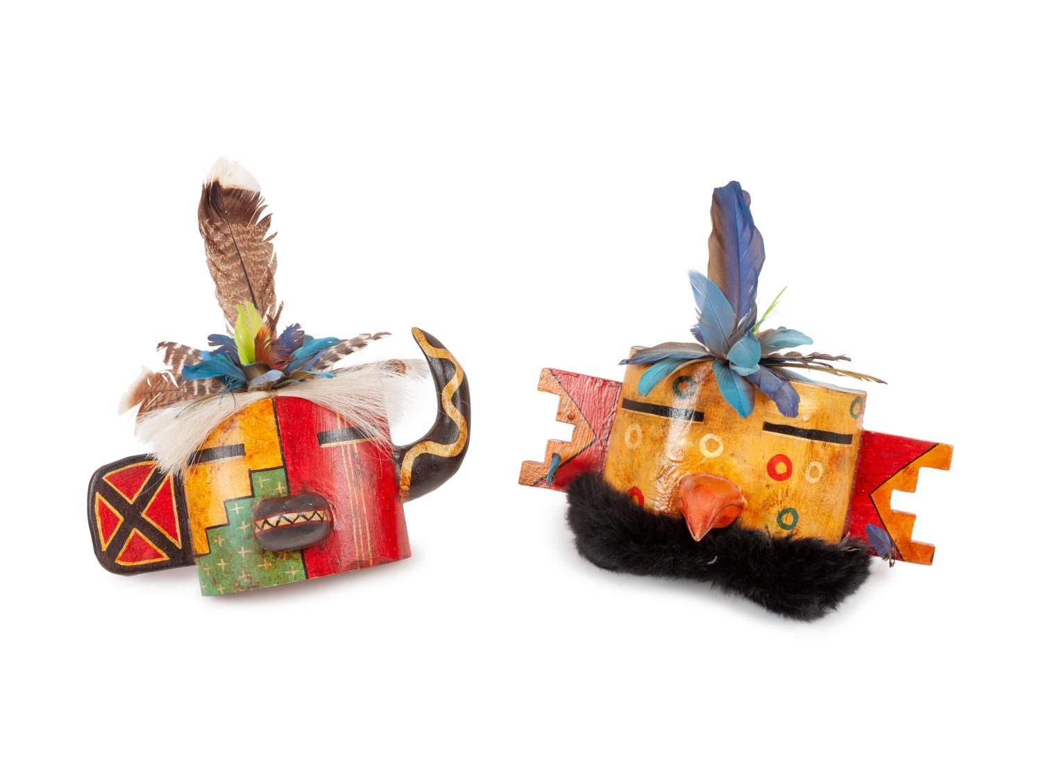 Kachina Mask Sculptures