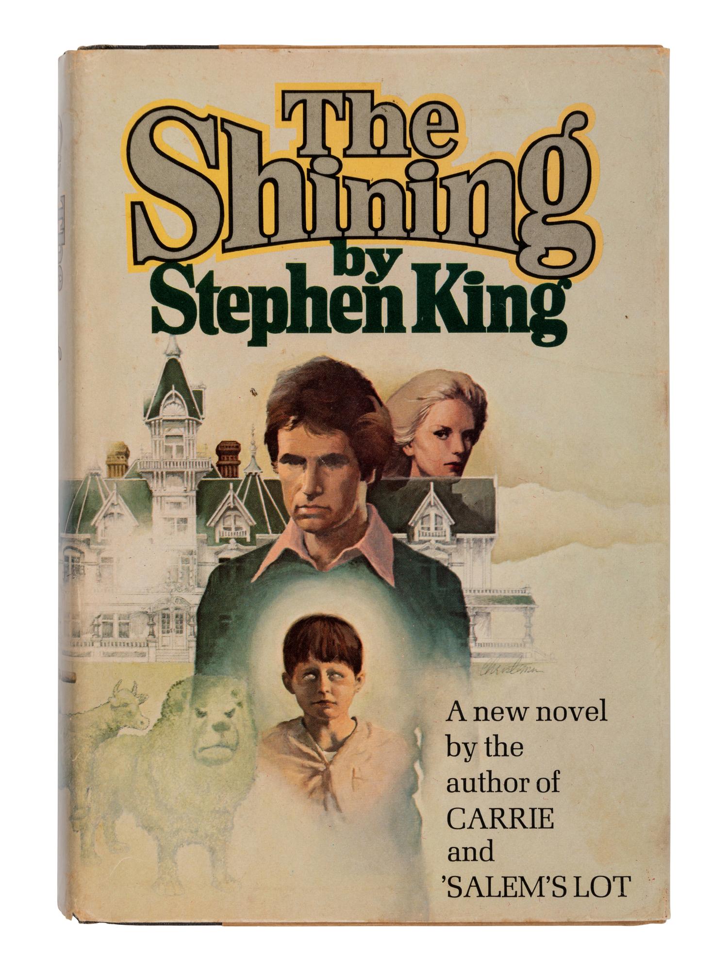 KING, Stephen (b. 1947). The Shining. Garden City: Doubleday & Company, 1977.