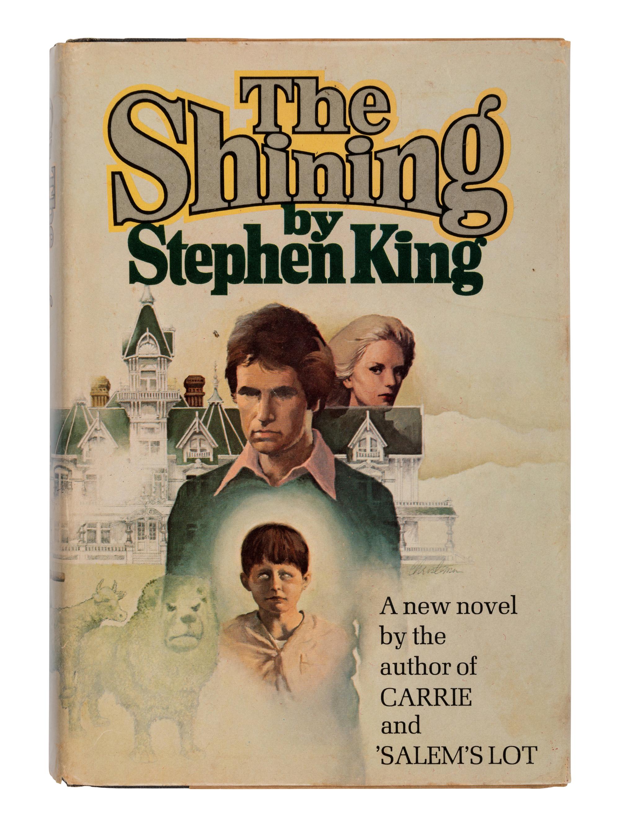 KING, Stephen (b. 1947). The Shining. Garden City: Doubleday & Company, 1977.