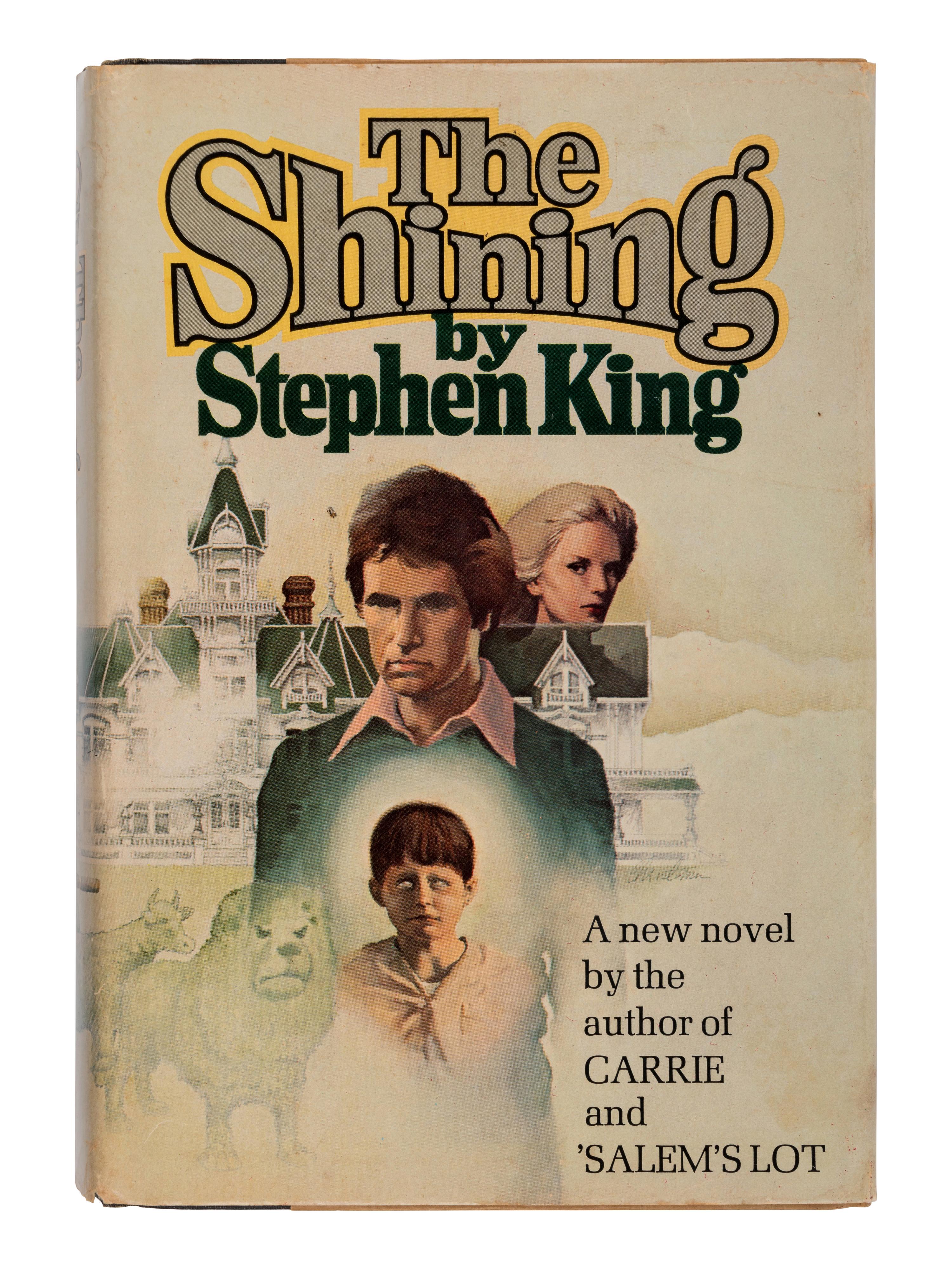 KING, Stephen (b. 1947). The Shining. Garden City: Doubleday & Company, 1977.