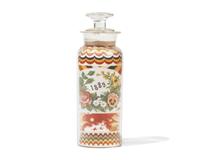 A Sand Art Bottle, Andrew Clemens (1857-1894) McGregor, Iowa, Dated "1889"