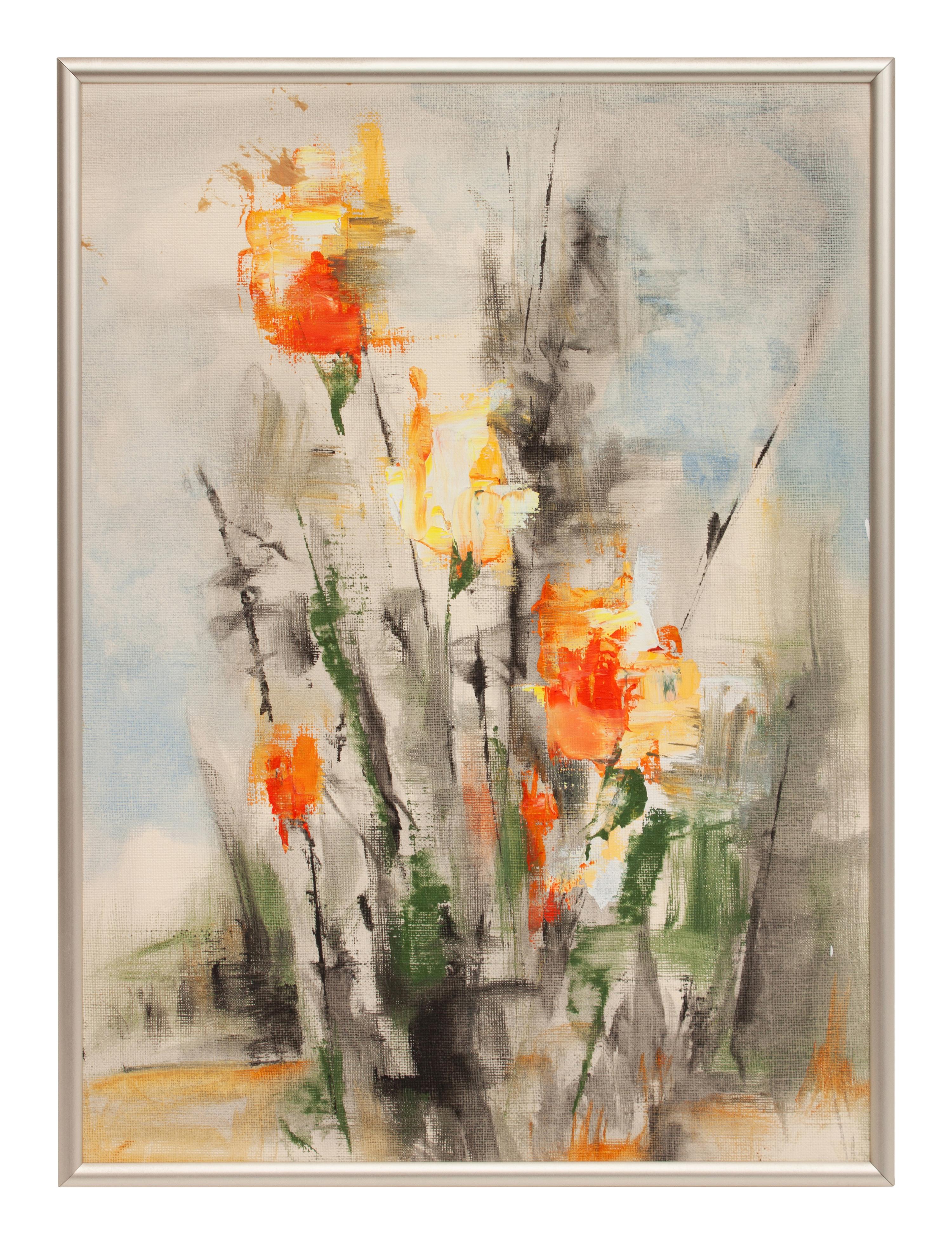 Abstract Floral Still Life
